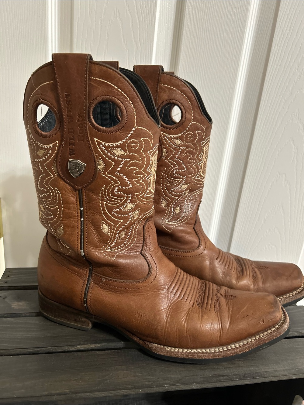 Wild West Boots Goodyear Mens Sz 10 EE